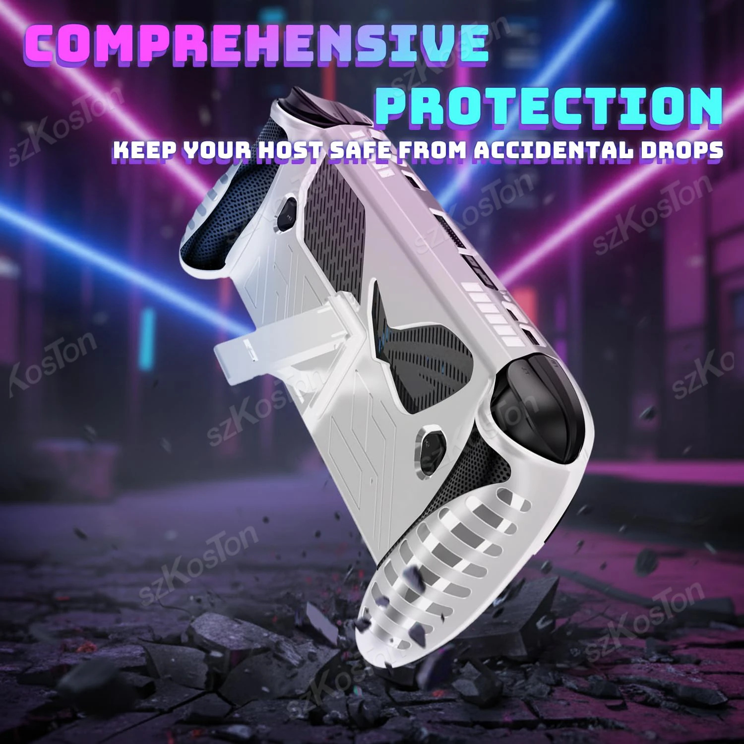 حافظة واقية ناعمة من البولي يوريثان الحراري لوحدات تحكم الألعاب ASUS ROG Xbox Ally X 2025 غطاء مضاد للسقوط والصدمات لملحقات ألعاب Ally X
