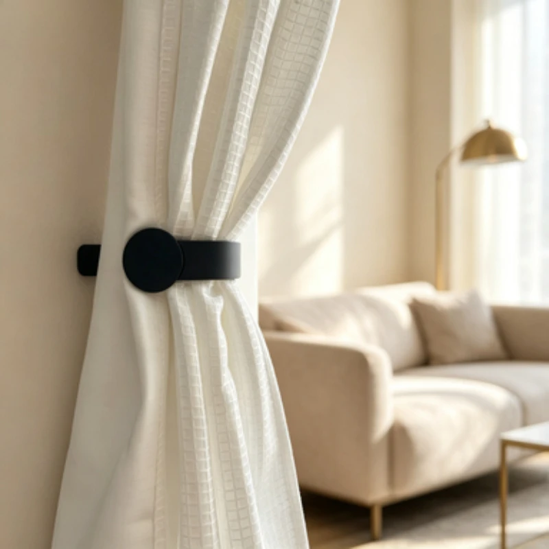 1setCurtain Hooks,Quick Curtain Holding &Fixing, Suitable for Bedroom, Living RoomCurtain, Home Decor Curtain Holder Accessories
