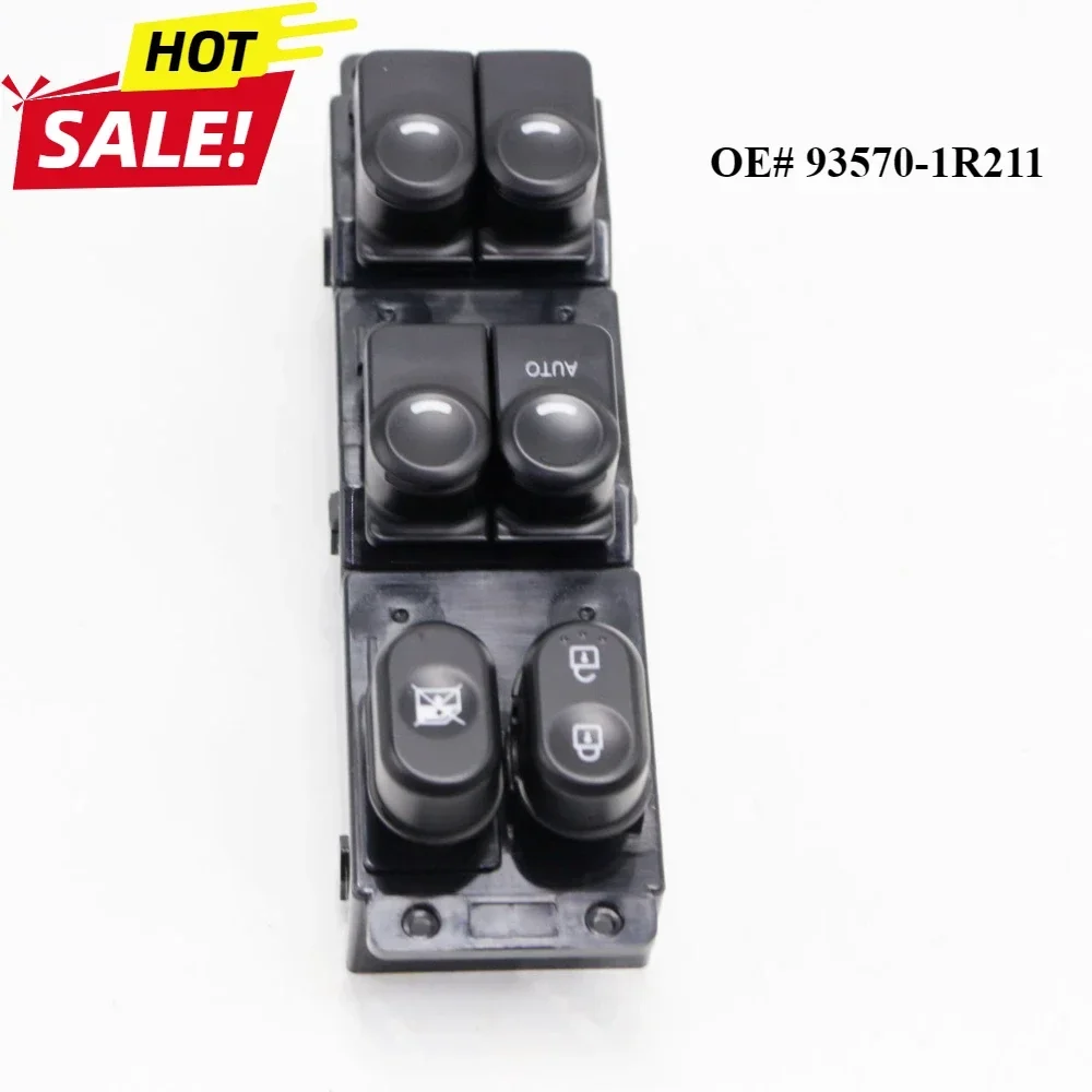 

93570-1R211 For Hyundai Accent 2015 2016 2017 Front Left Auto Power Window Switch Control Parts Lifter 935701R211 16Pins