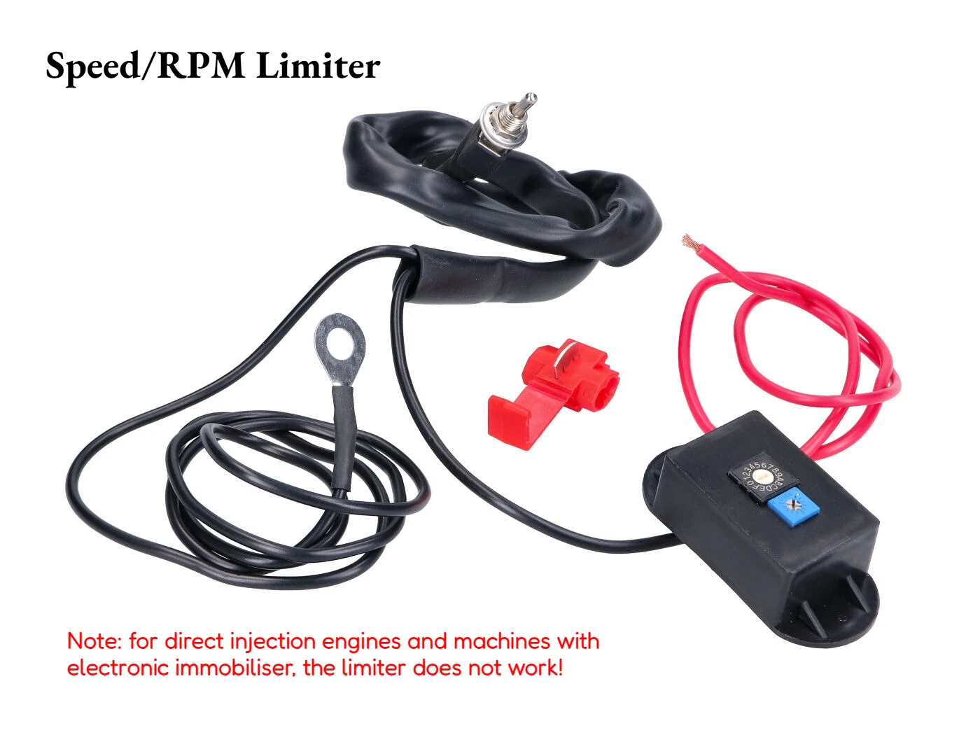 Limitador de Velocidad Ajustable Universal para Motores 2T/4T, Limitador de Velocidade para Derbi D50B, Limitador de Velocidade para Scooters 51