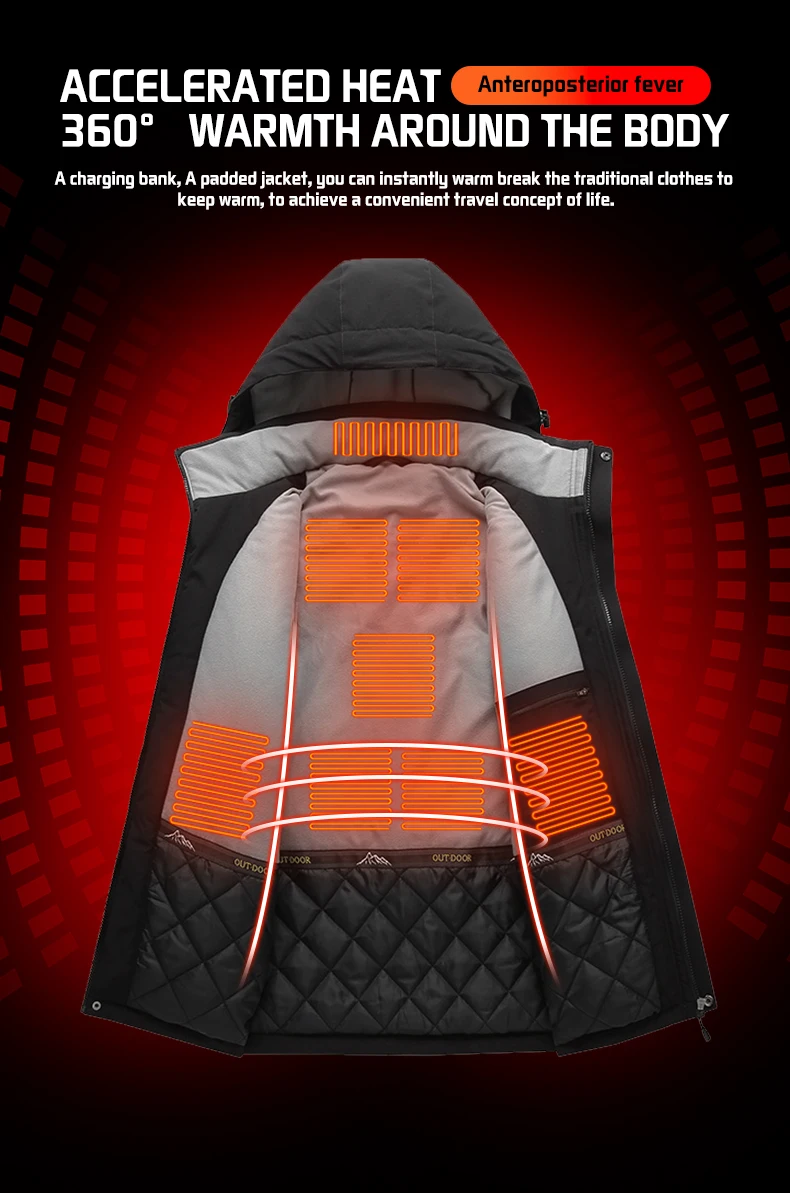 TODWARM Heat jacket Cold-proof Motorcycle Heating Jacket Men Winter Waterproof Warm Moto Cycling Chaqueta Hooded assault jacket 8 Sc3b95a181ee04bec9b5a1cd3737b4d5cX