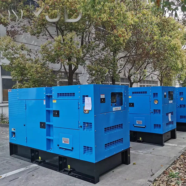UK Perkin Super Silent Diesel Generator 20kva 50kva 80kva 100kva Three Phase 80kw Rated Power