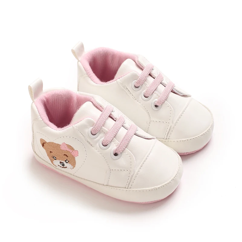 New Boys and Girls Cute Panda Sports Shoes in Spring Seasons Children's Fashion Sports Soft Sole Baby Shoes from 0 to 18 Months