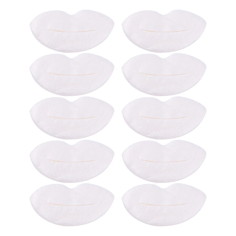 1000 Uds. Mascarillas de labios transpirables papeles desechables películas hidratantes calidad superior fácil DIY mascarillas de labios para el cuidado del hogar