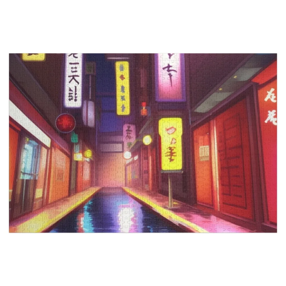 

Raining in Akita Japan Jigsaw Puzzle Wood Adults Jigsaw For Kids Custom Wooden Name Puzzle