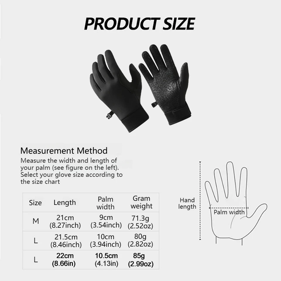 GTUBIKE الشتاء قفازات ركوب الدراجات للرجال النساء الدافئة الصوف ركوب الدراجات قفاز لركوب الدراجات قفازات مقاوم للماء لمس الملحقات #2