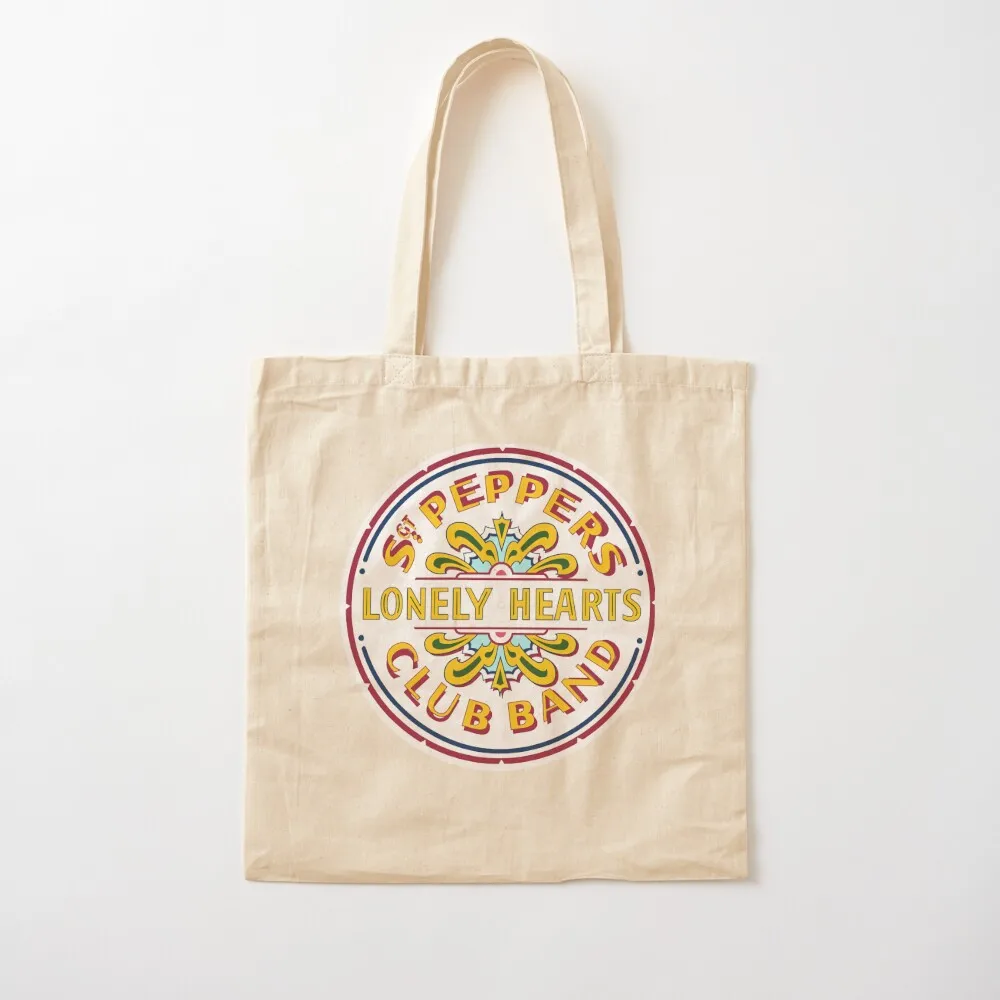 

[HIGH-QUALITY],Sgt Pepper Logo Tote Bag Women's shopping bag tote bag canvas