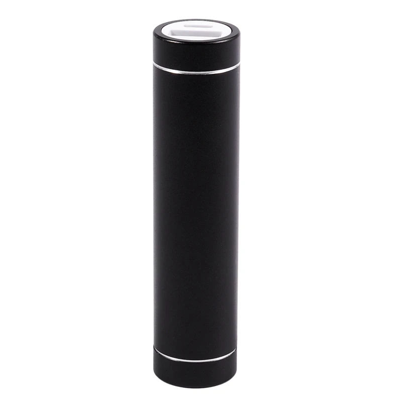 2600mAh Portable External USB Power Bank Box Battery Charger For Mobile Phone(Without Battery) Color:Black-DTA9