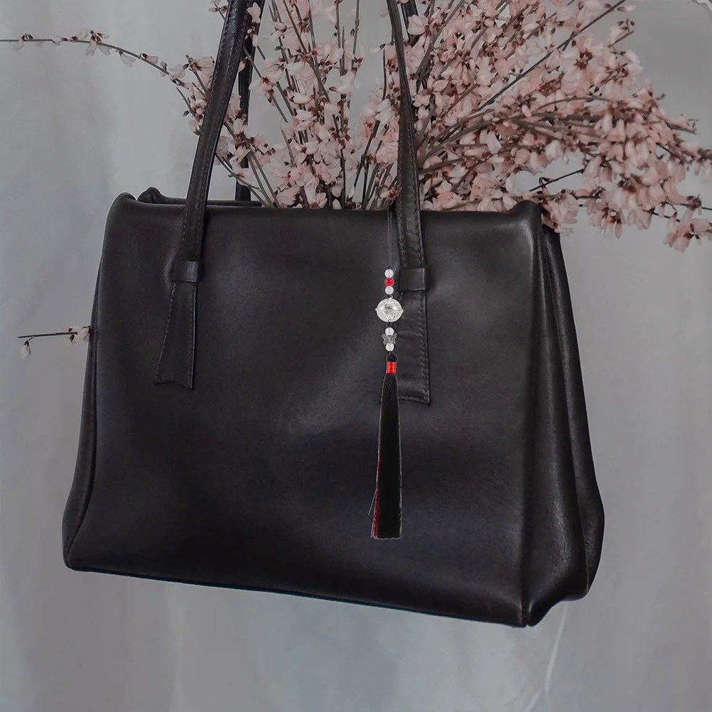 

4Pcs Retro Ancient Waist Tassel Ornaments Bell Pendant Chinese Style Costume Charm Handmade Elegant Decoration