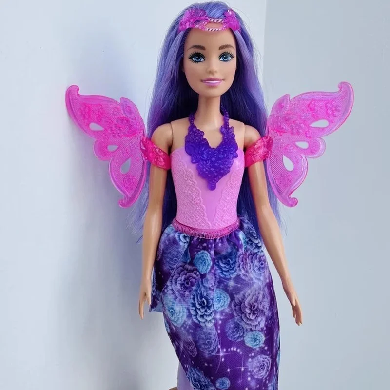 ชุดตุ๊กตาบาร์บี้ต้นฉบับขนาด 30 ซม. ชุดเจ้าหญิง ของเล่นแต่งตัวเด็ก ชุดแฟนตาซี ซีรีส์เทพนิยาย นางเงือก ของขวัญสำหรับเด็กผู้หญิง