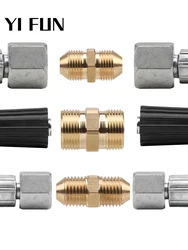 Accessori per autolavaggio adattatore di trasformazione delle dimensioni per tubo flessibile per pistola ad alta pressione M22 M18 M14 connessione rapida per la pulizia dell'auto