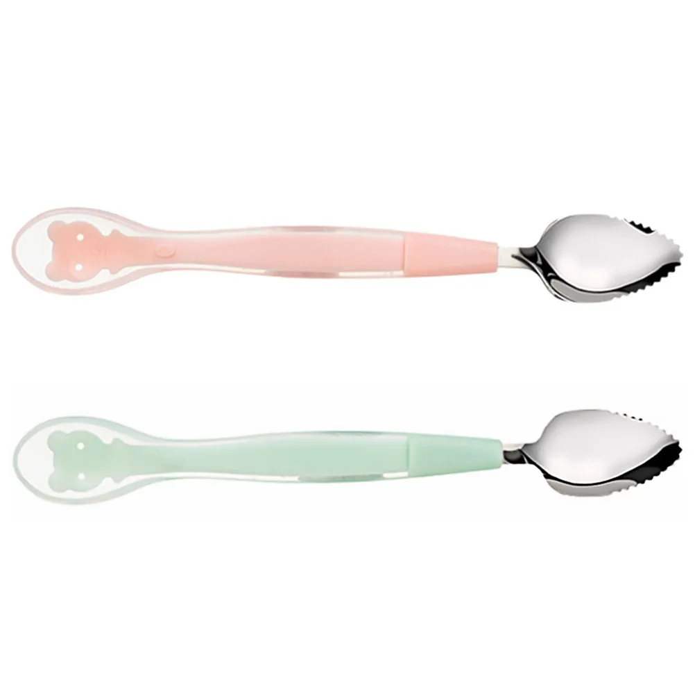 

2 шт., ложки для кормления детей, мягкие силиконовые ложки для малышей, набор для обеда, для детского сада, пикника, инструменты для кормления малышей