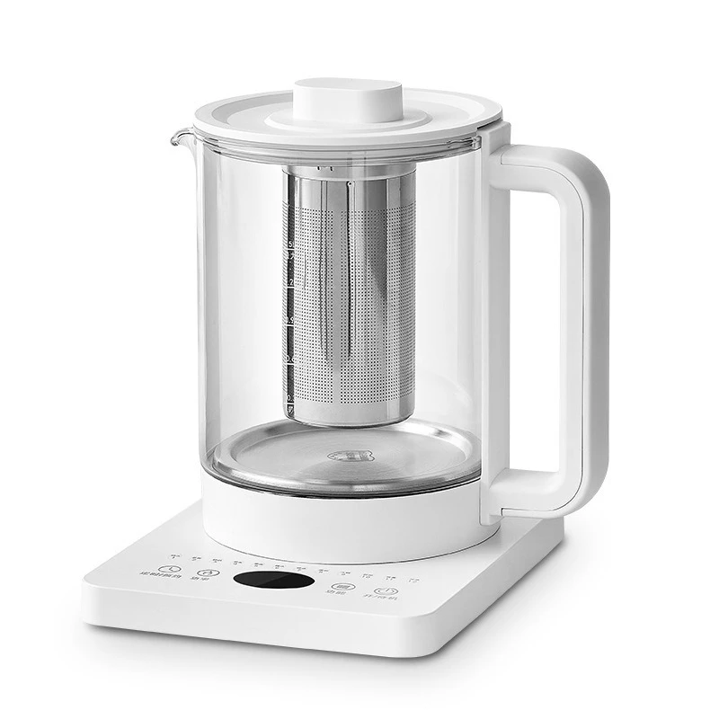 

Small office multifunctional household glass kettle