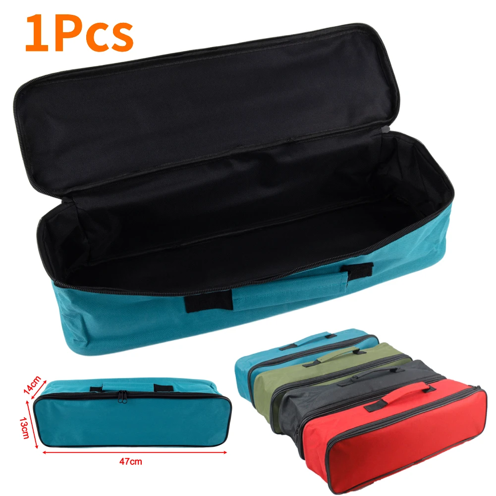18-In Storage Tool Bag Oxford Cloth Tote Electrician Organizer Multi Purpose Hand Tool Bag Screws Drill Metal Parts Tools Pouch
