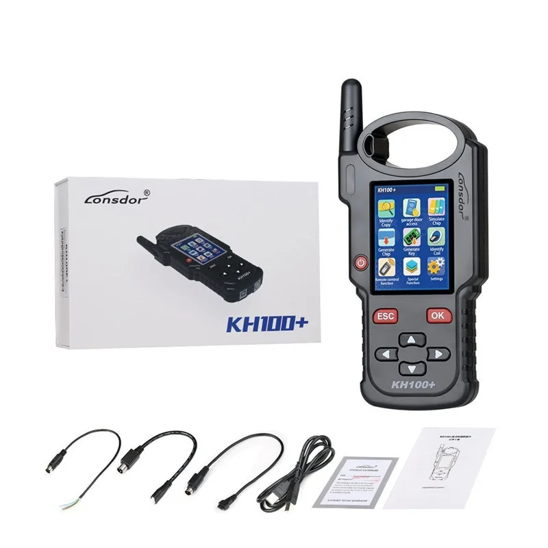 Picture 7: Lonsdor KH100+ Remote Key Programmer Handheld Device Auto Key Programmer Chip Generation KH100 Plus Chip Simulation For 4D 46 48