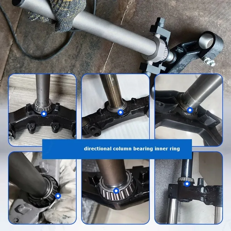 Motorcycle and Electric Vehicle Steering Column Conical Roller Bearing Inner Ring Puller Pressure Bearing Tool