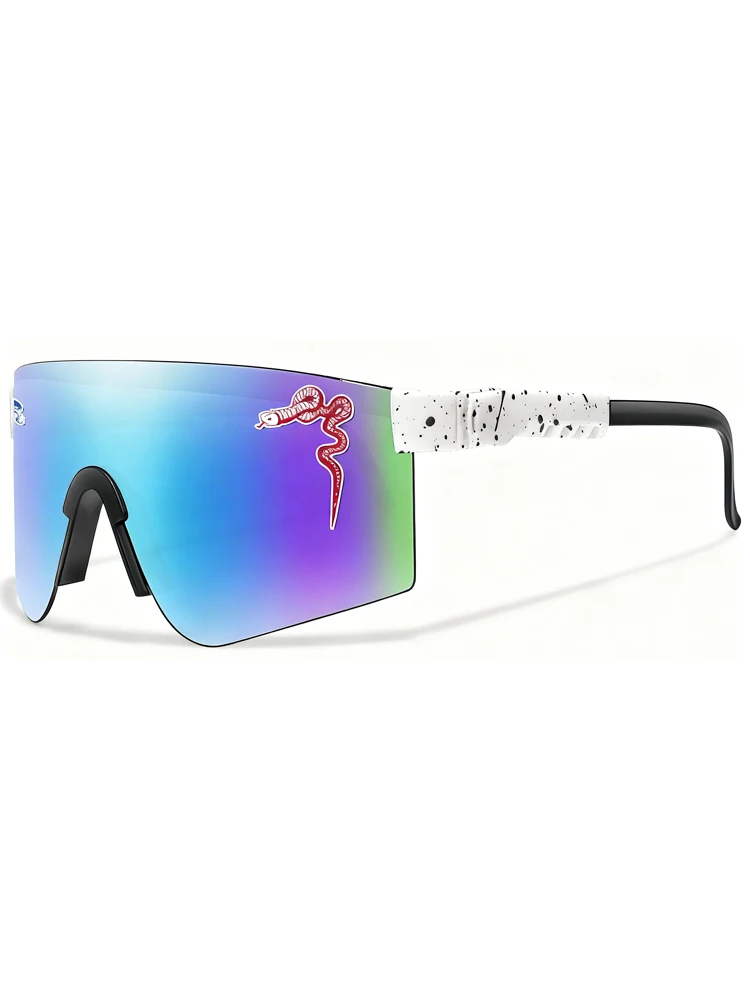 AliExpress NONE Men and Women's Sports Cycling Sunglasses Adjustable Legs Glasses Outdoor Bicycle Wide View Mtb Windproof Glasses UV400