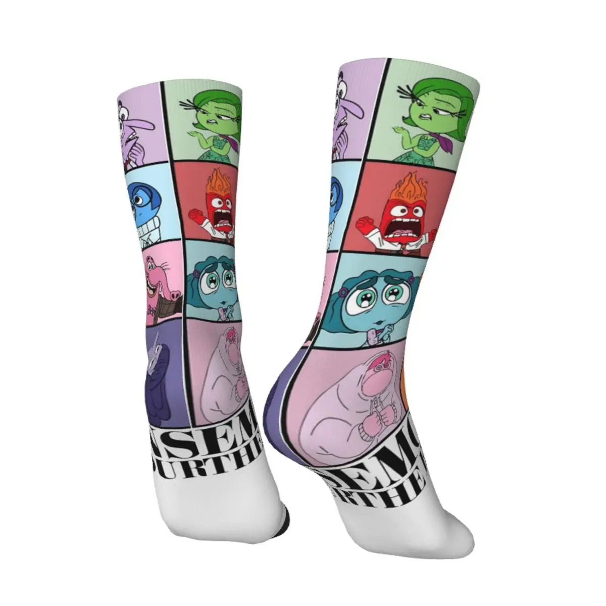 Unisex Men Socks Emotions The Eras Tour Inside Out Stockings Autumn Funny Medium Soft Socks Graphic Running Anti Bacterial Socks