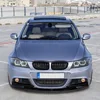 Für BMW 3er E90 E91 M-Sport 2009–2012 LCI Auto Frontstoßstange Lip Spoiler Diffusor Splitter Abdeckung Schutz Trim Body Kits Tuning 1