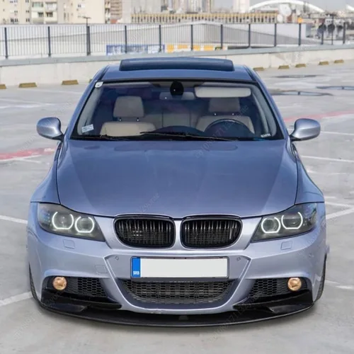 Für BMW 3er E90 E91 M-Sport 2009–2012 LCI Auto Frontstoßstange Lip Spoiler Diffusor Splitter Abdeckung Schutz Trim Body Kits Tuning