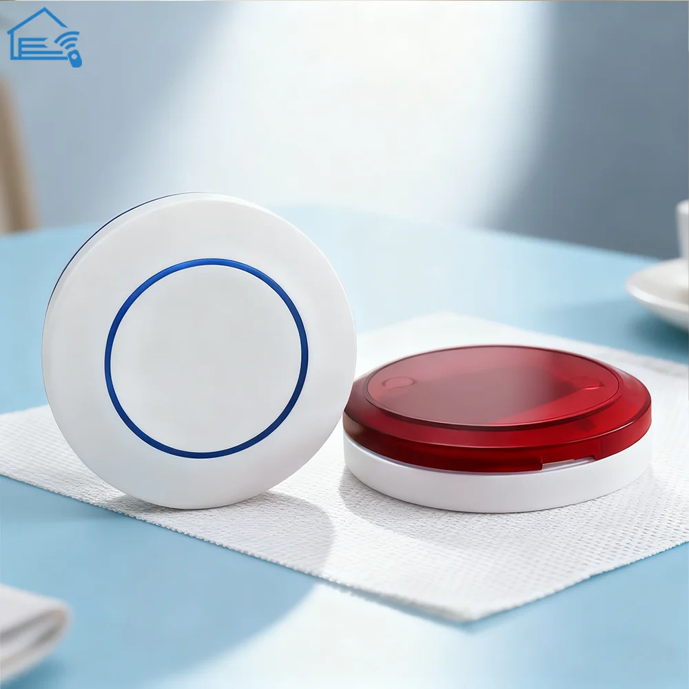 RF 433MHz ワイヤレスリモコンライトスイッチ 220V 110V 10A リレーレシーバー ミニ丸型ボタン壁パネルスイッチ LEDランプ用