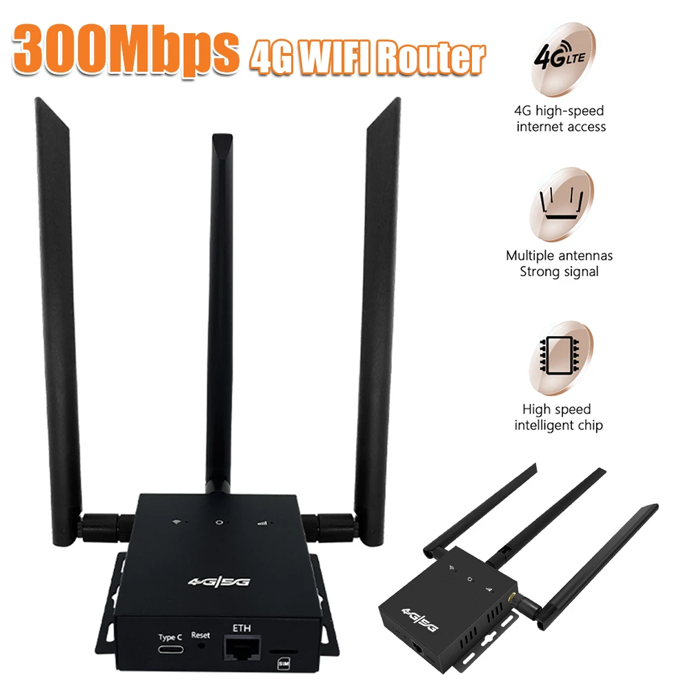 

WiFi Extender with Sim Card Slot Wireless Adapter 300Mbps Wireless Network Card for Desktop Notebook For Home Accessories