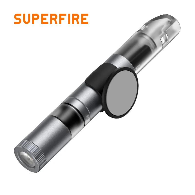 

SUPERFIRE D25 3W Multi-Functional torchlight Car Safety Hammer Flashlight Fire Window Breaker Outdoor Vehicle Maintenance Light