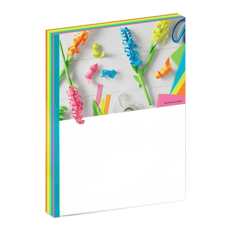 Assorted Neon Copy Paper, 8.5