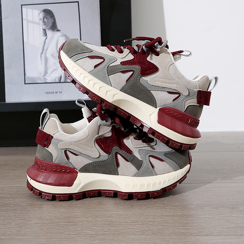 New Thick-soled Sneakers for Women High Quality Stylish Outdoor Casual Shoes Trend Designer Shoes Casual Sneakers Zapatillas