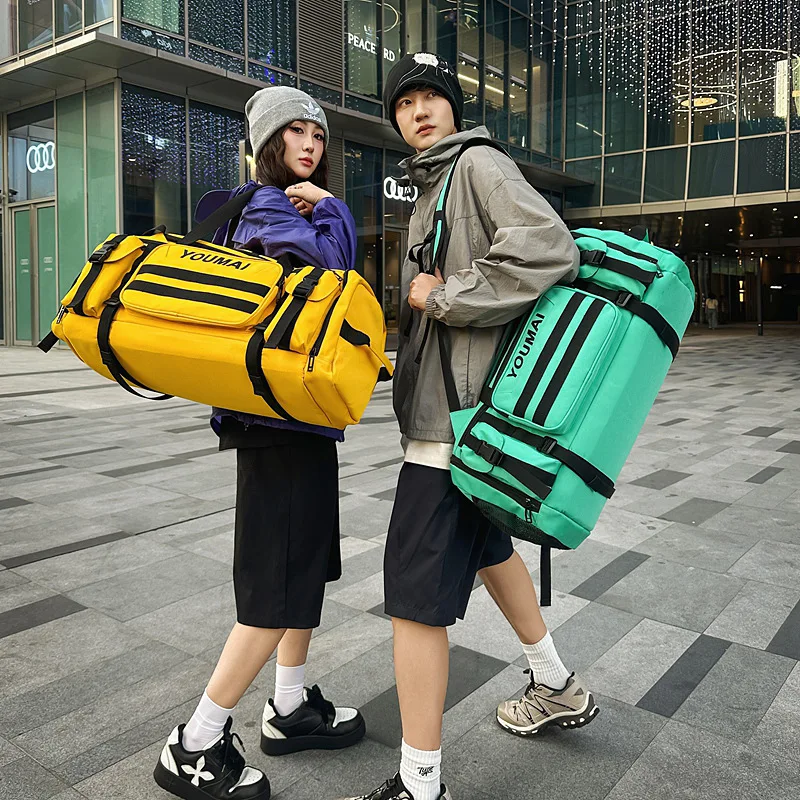 

Skiing Bags Large Waterproof Wheeled Ski Snowboard Bag Travel Luggage Padded Skis Boots Case Durable Multipurpose Storage