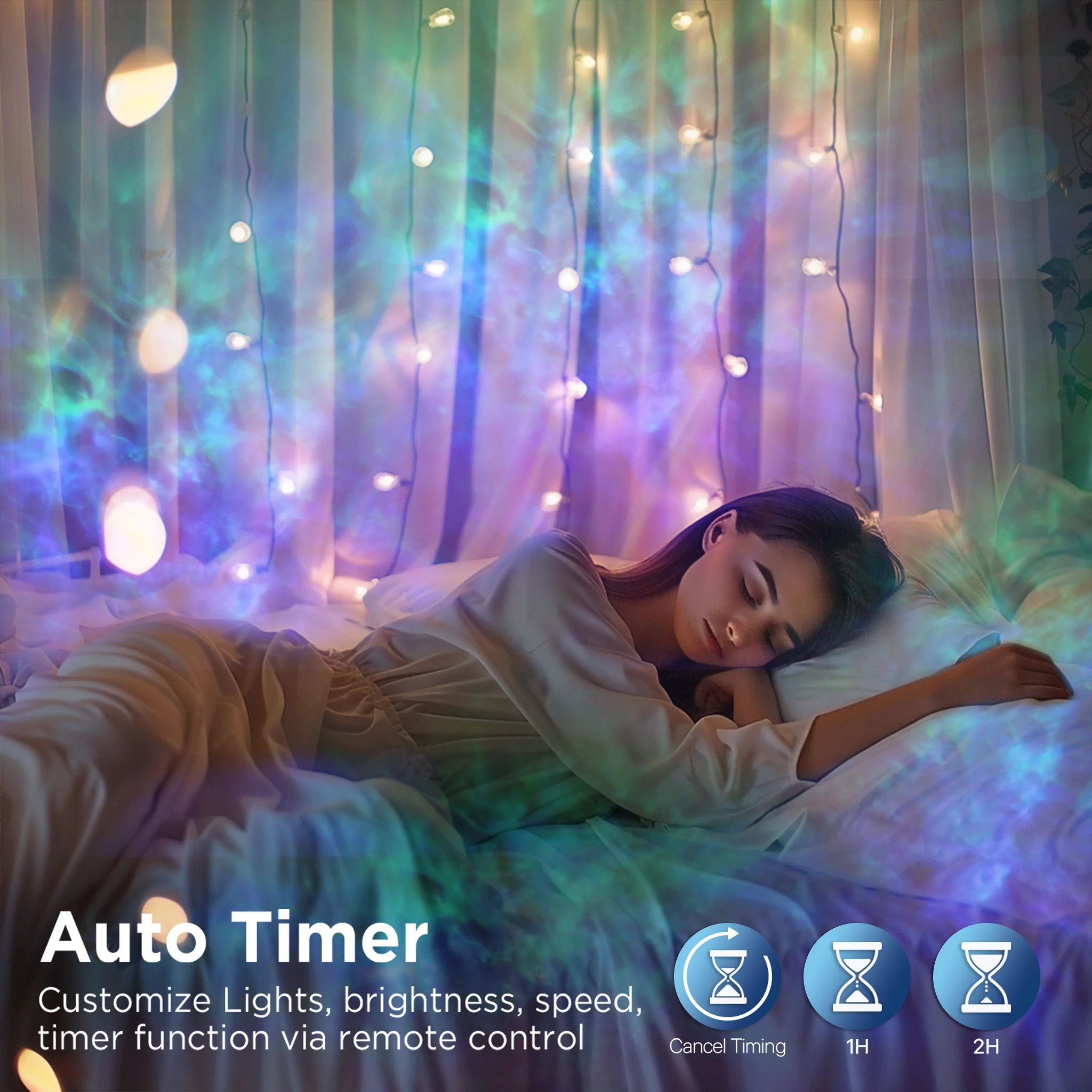 Astronaut Galaxy Projector, Star Projector with Timer and Remote, Galaxy Projector with Moon Lamp, LED Nebula Night Light for Ki