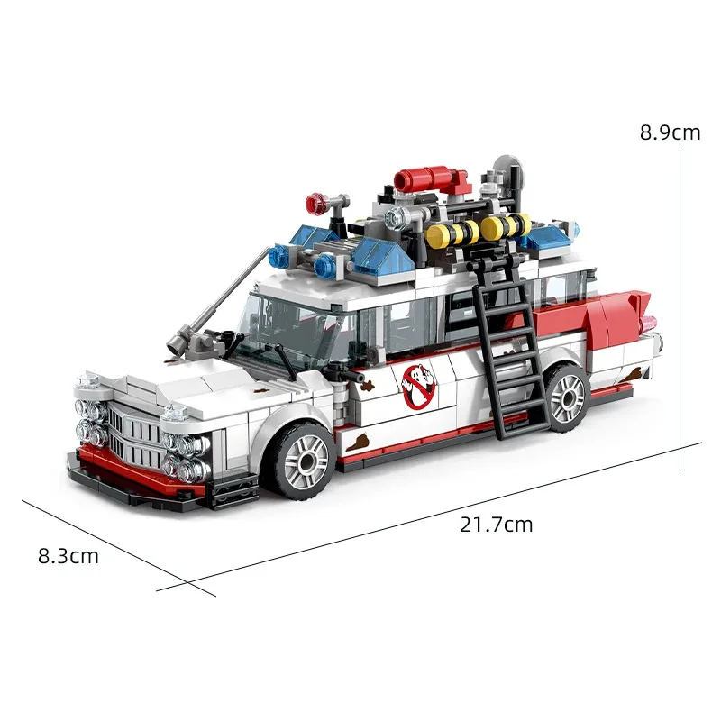 

603pcs Creative Mini Car Building Blocks Ghostbusters Building Blocks Set Children's Toy Gift