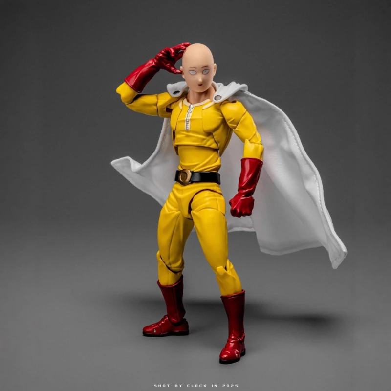 

Фигурка Сайтамы из One Punch Man, 16 см, специальное издание, с множеством аксессуаров, подвижная, коллекционная, аниме-подарок