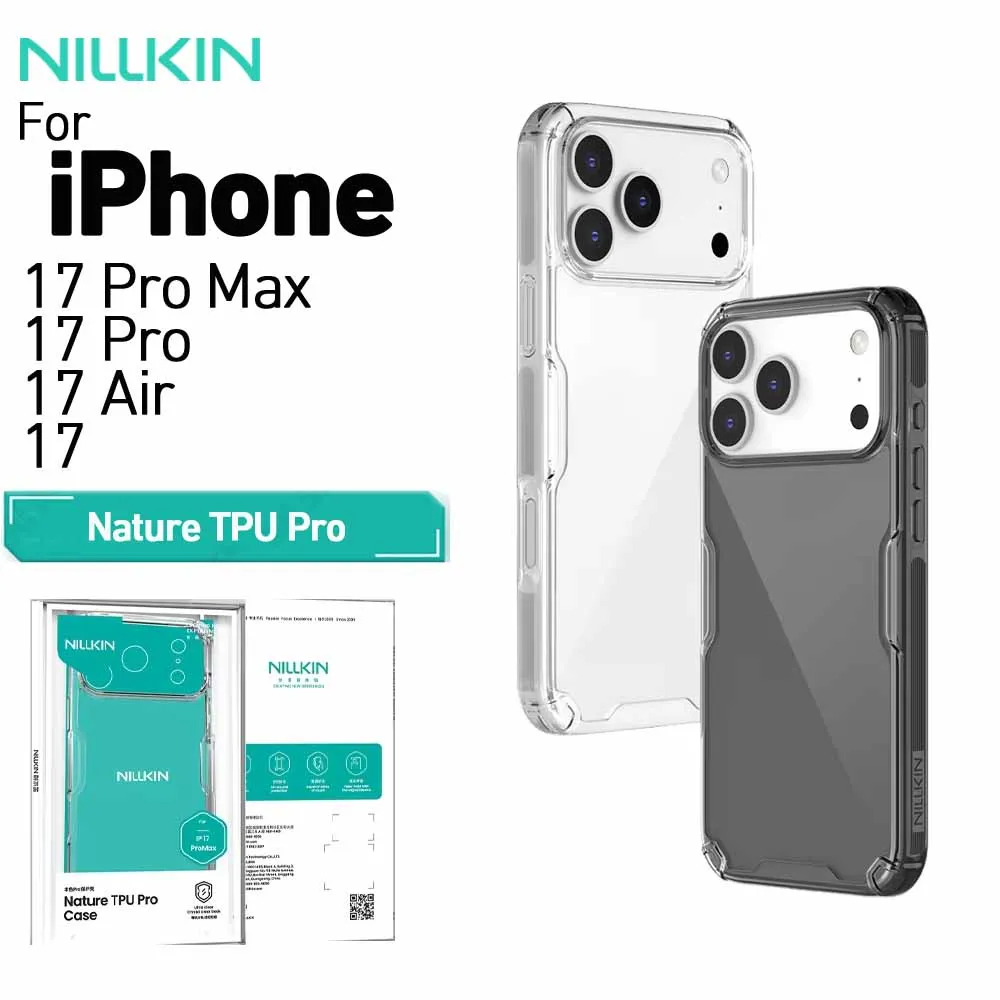 For iPhone 17 Pro Max 17 Air 17Pro Hardness Nillkin PC+TPU H