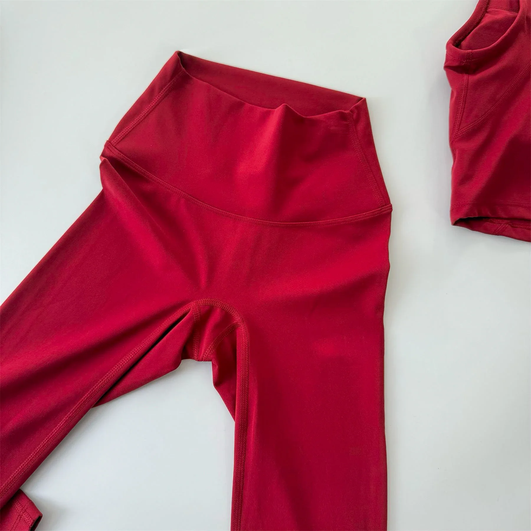 Women's High Waist Solid Color Fitness Pants Sexy Line Tight Elastic Hip Lift Quick Dry Sports Yoga Running Cycling Yoga Pants