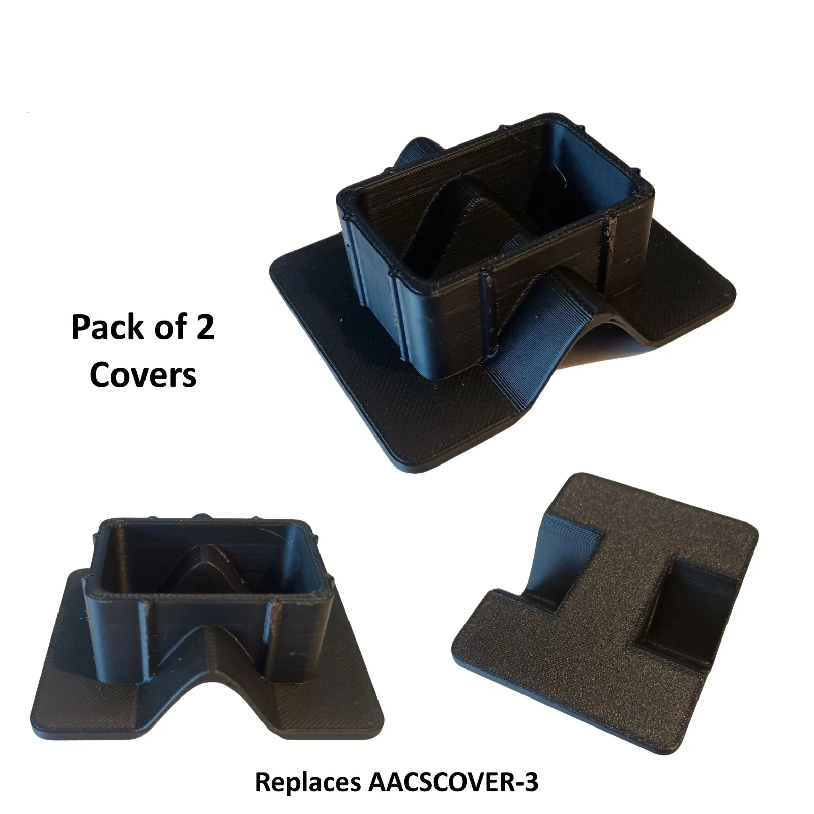 

2pcs Detachable Dust Cover For TowTrust VK 6000 Series Tow Bars Plastic Weatherproof Replacement Parts For Vertical