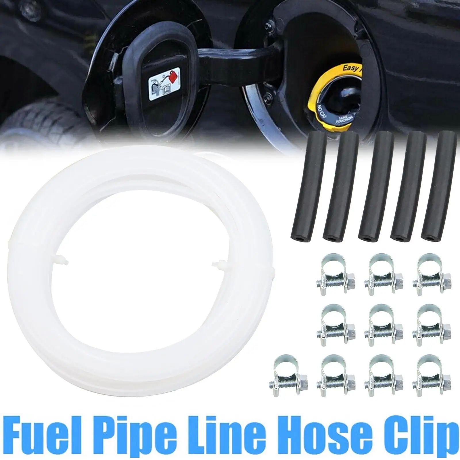 

Пластиковая трубка стояночного обогревателя автомобиля, замена топливной трубы, зажим для шланга, комплект для захвата топливного бака для обогревателя Eberspacher Webasto G9B9