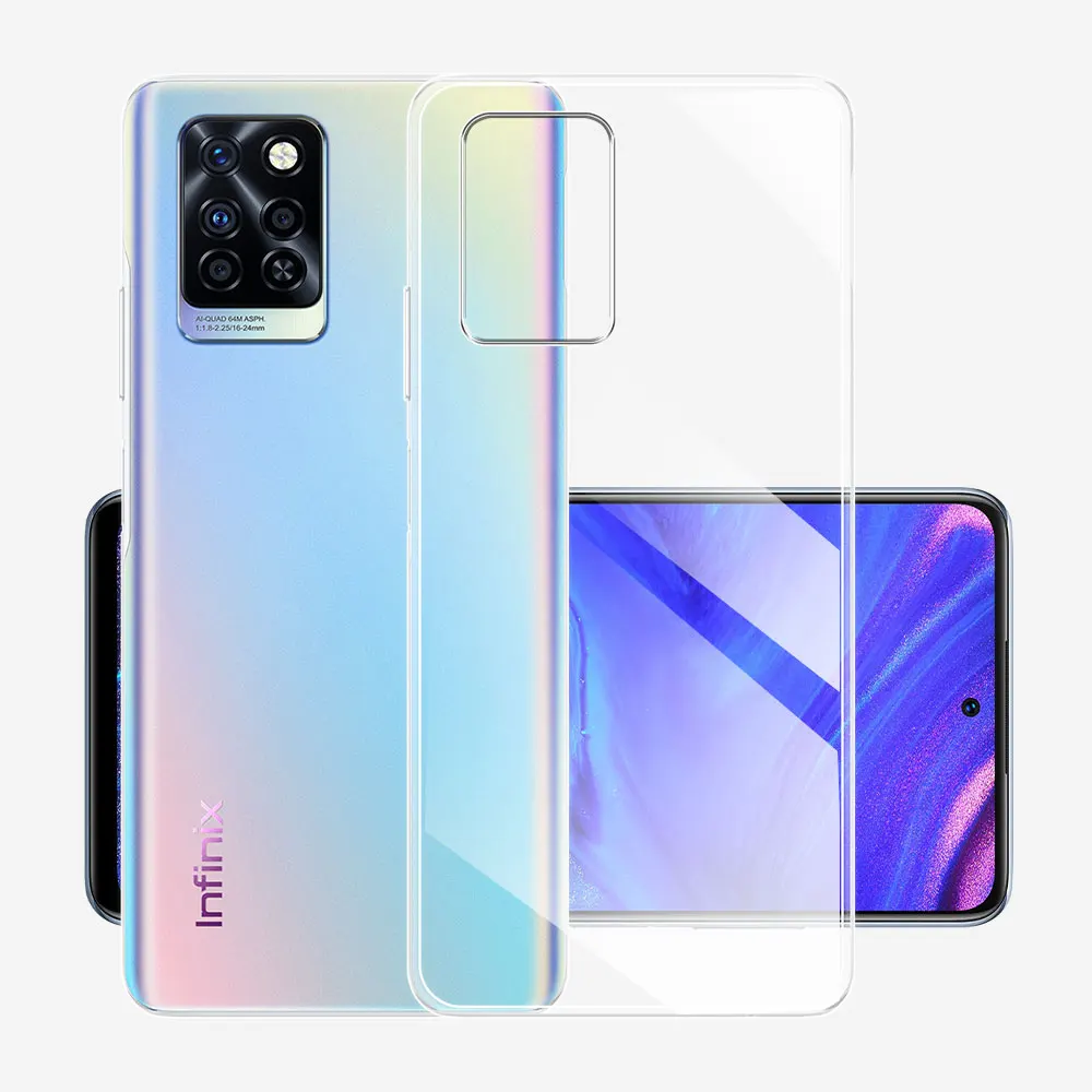 For Infinix Note 10 Pro NFC Case Clear Silicone Soft TPU Phone Back Case Cover For Infinix Note 10 Pro Clear Coque Bumper Fundas