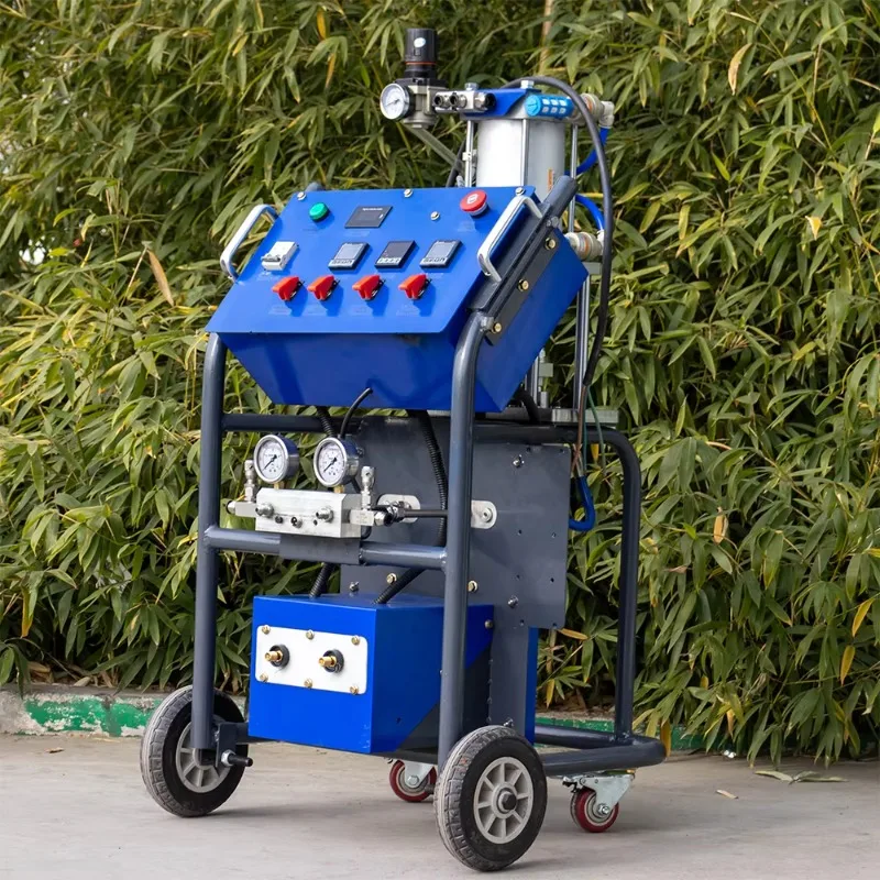 Electric Portable Wheel Polyurethane Foam Spray Machine With Three purpose spray gun