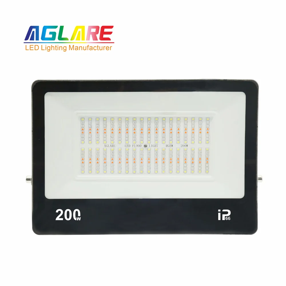 

Spain Oversea Warehouse RGB Portable Stadium Lighting 200W IP66 Led Floodlight Led Flood Light Outdoor