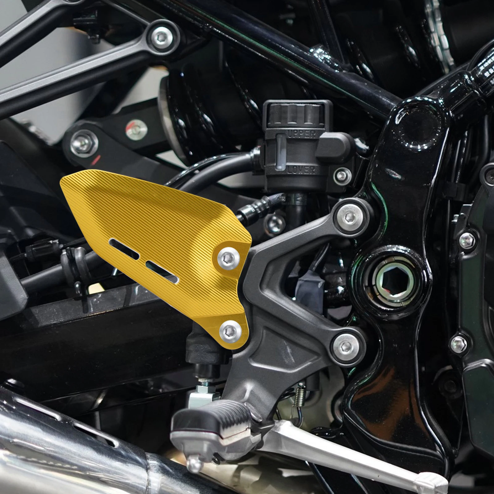 be used forKAWASAKI Z900RS CAFE Motorcycle Accessories FootPeg Footrest Rear set Heel Plates Guard Prote