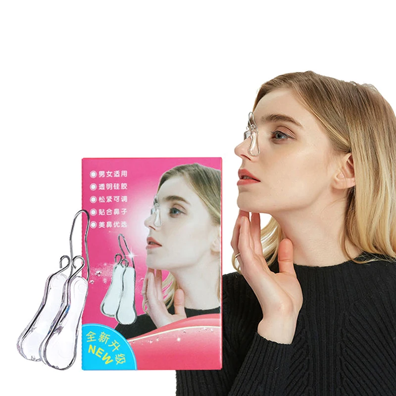 1PC Nose UP Lifting Shaping Shaper Orthotics คลิปความงามจมูกนวดกระชับสัดส่วนยืดคลิปเครื่องมือ Nose UP คลิป Corrector