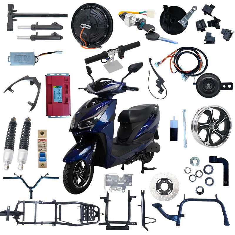 Electric Thai Rxz Parts Electric Motorcycle 5000w Adult 8000w