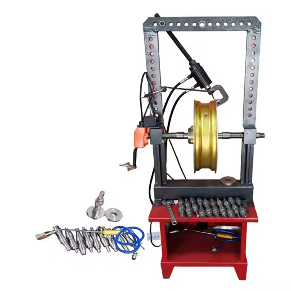 

High Quality Motorcycle Rim Straightening Machine Match 99% Motorbike Model Motorcycle Wheel Rim Hub Repairing Machine