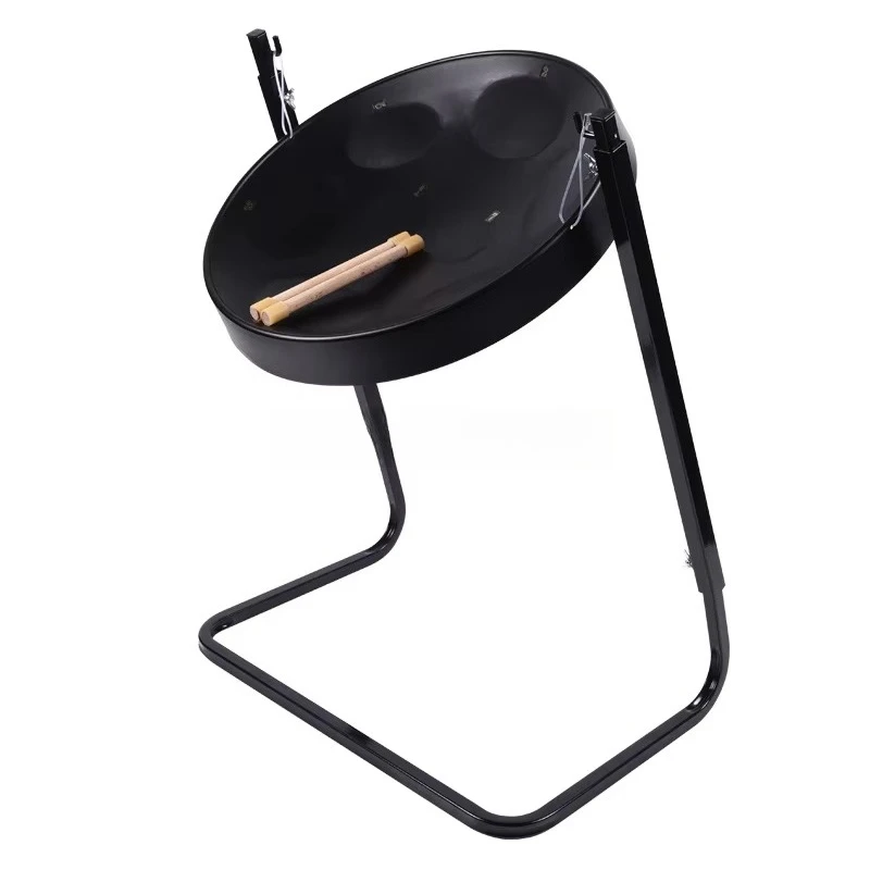 16 inch stainless steel hand drum double-layer percussion instrument stand