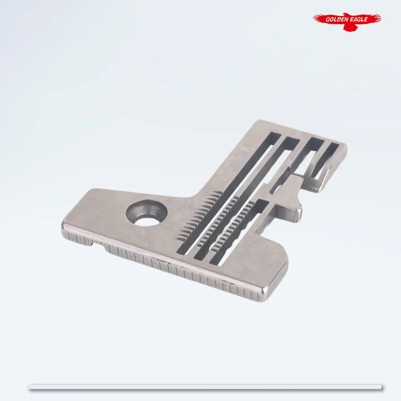 Y2118011 Needle Plate Fit Yamato AZ8400 Industrial Overlock Sewing Machine Parts Throat Plate Genuine Quality