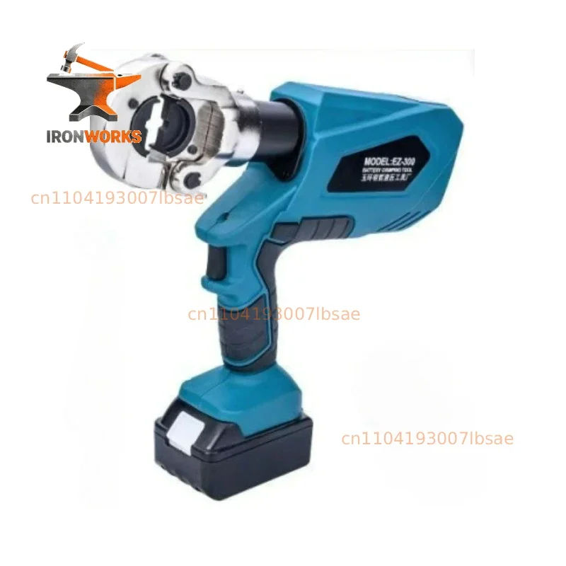 EZ-300 DC 18V/4Ah Professional Rechargeable Hydraulic Pliers Crimping Pliers Charging Crimping Tool Hydraulic Pliers