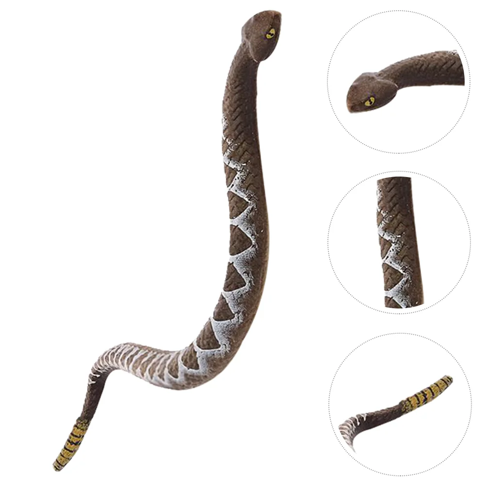 

Fake Snake Simulation Model Mini Toys Realistic Animals Child Figurines Home Decor