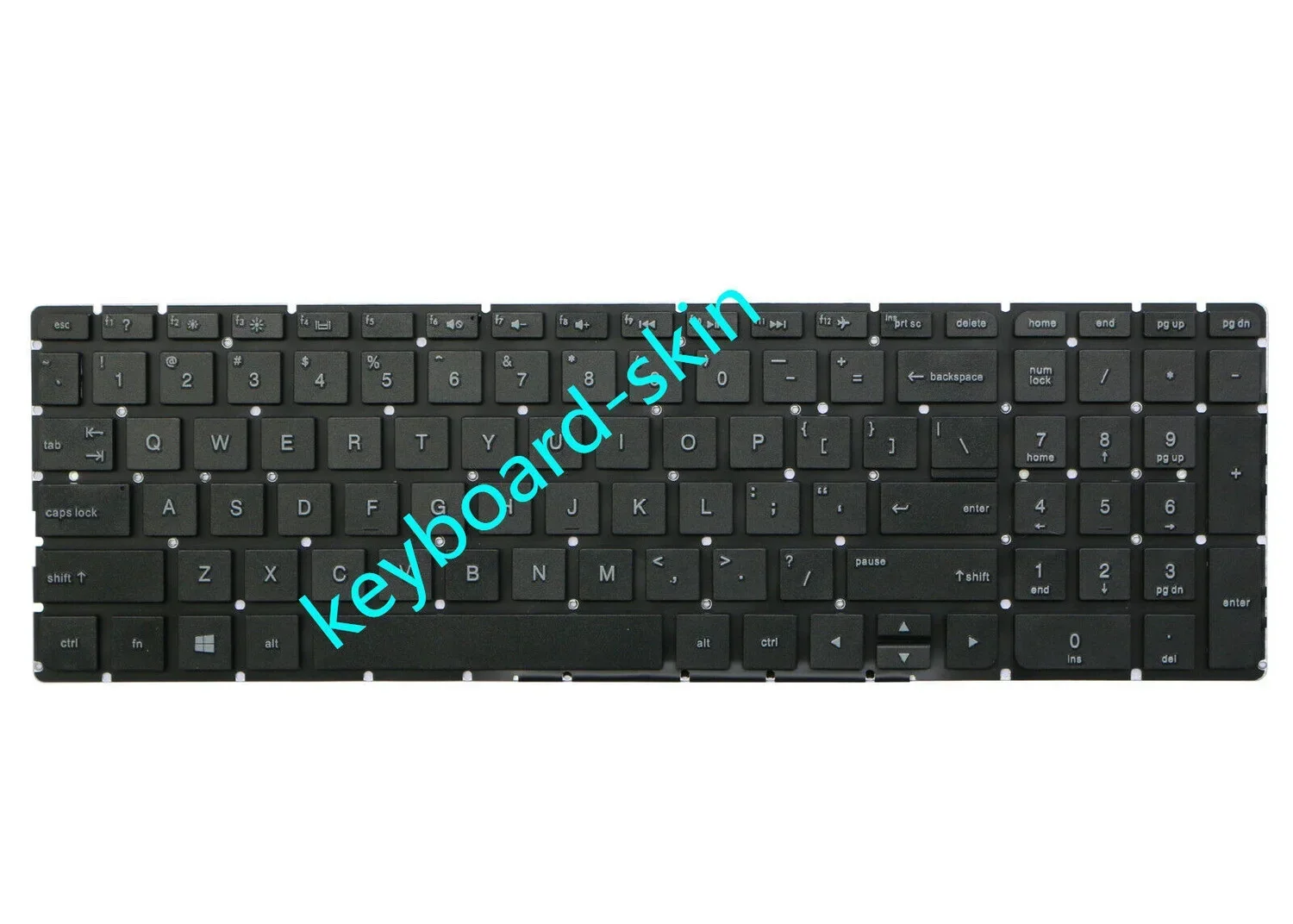 Novo teclado americano sem moldura com retroiluminação, para hp 17-ac, 17-acxx, 17-ay, 17-ayxx, 17-ba, 17-baxx, 17-x, 17-xxx, 17anese, 15-bn, 15-bnxx, 270g5