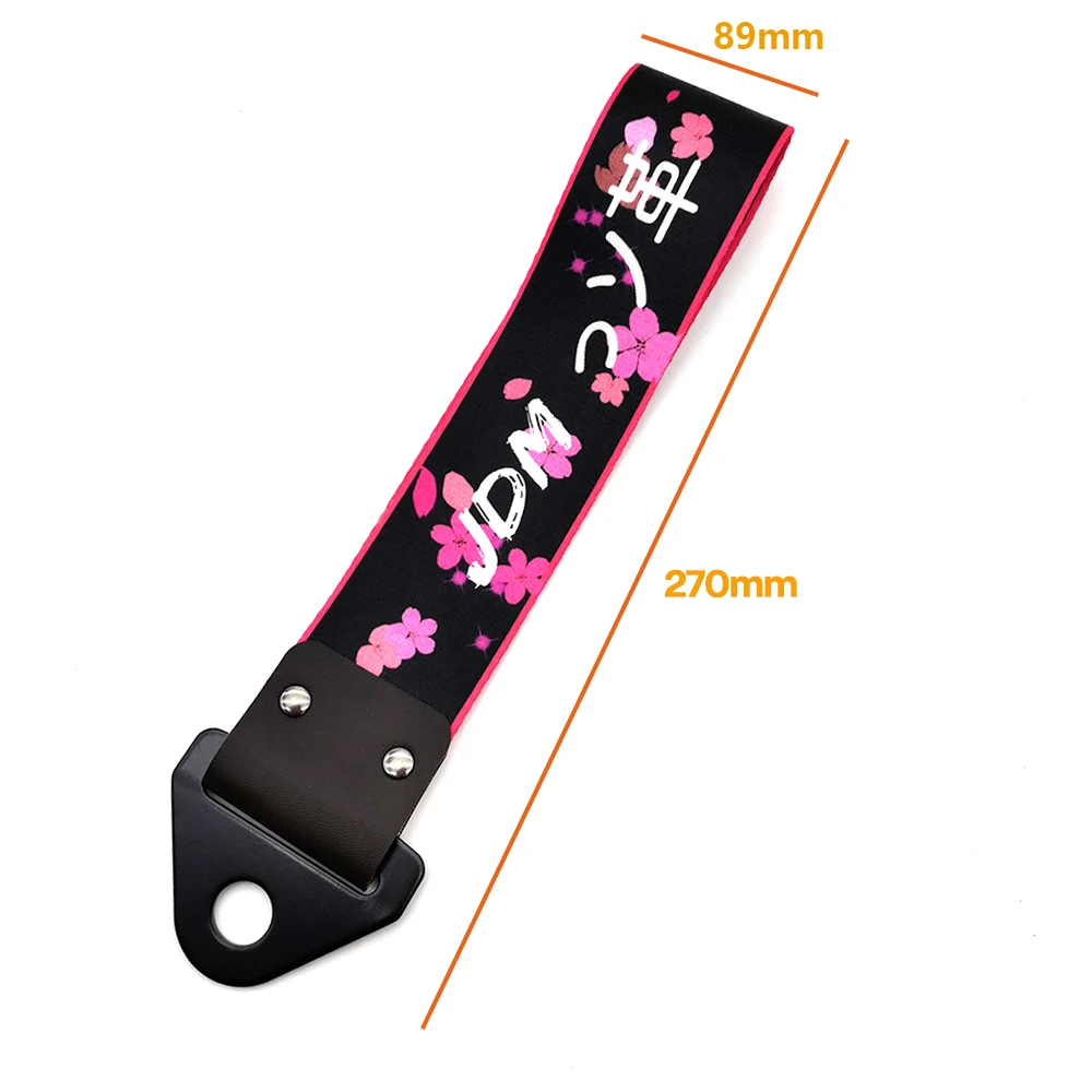 JDM Racing Culture Autoanhänger Abschleppgurt Abschleppseil Abschleppband Anhängerkupplungsgurt FÜR Red Sun Zubehör – Detail 6